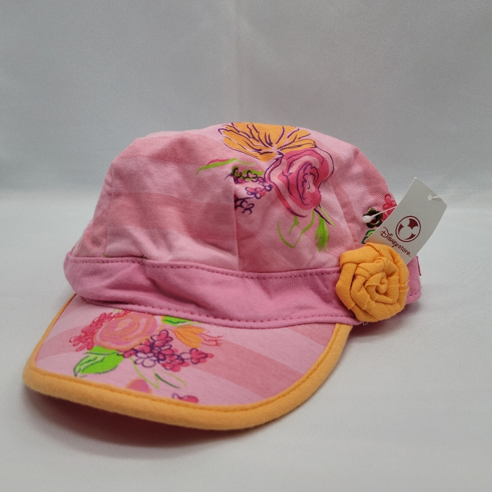 Disney Princess Petals Children's Hat Cap Pink Age: 5-7 NEW W TAGS 100% Cotton